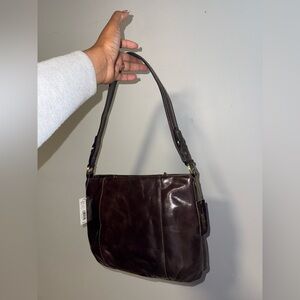 Apt. 9 Brown Leather Interior Crossbody Bag
